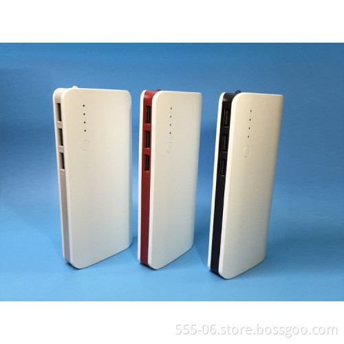 Shenzhen Mobile Power Electronics 3 USB Port Power Bank 10000mAh